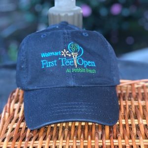 NWOT Navy First Tee Open Hat